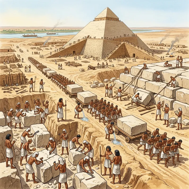 Building Pyramids in Ancient Egypt Building Pyramids in Ancient Egypt