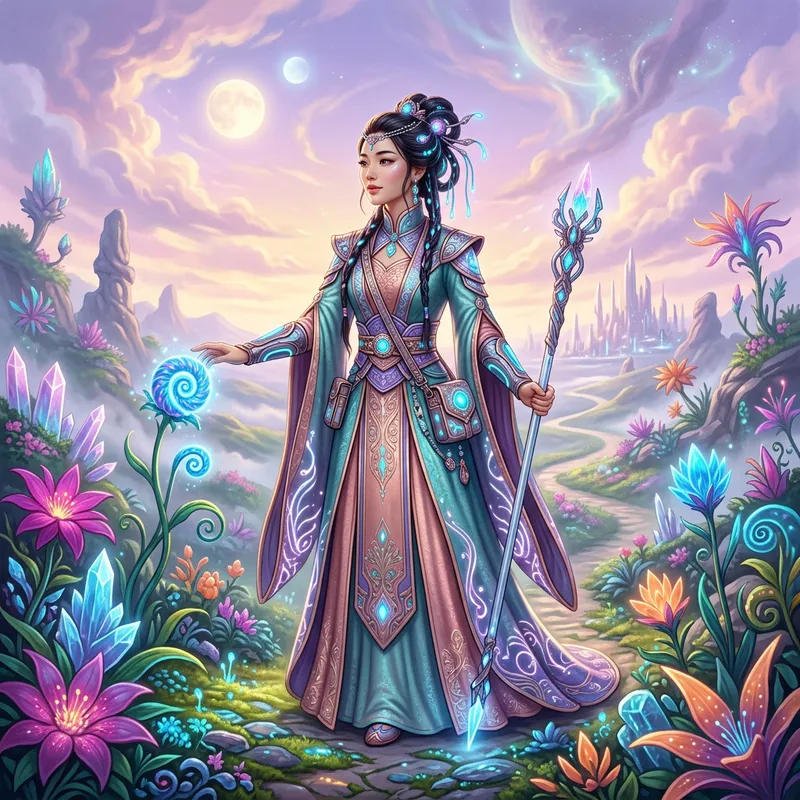 Noble Lady from Alternate Dimension | Delicate Aesthetic