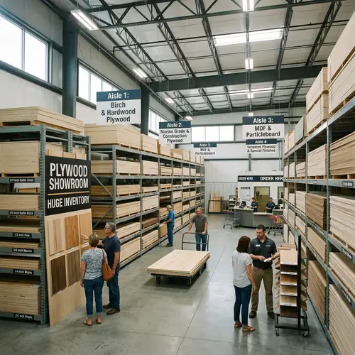 Big Plywood Showroom - Quality & Selection