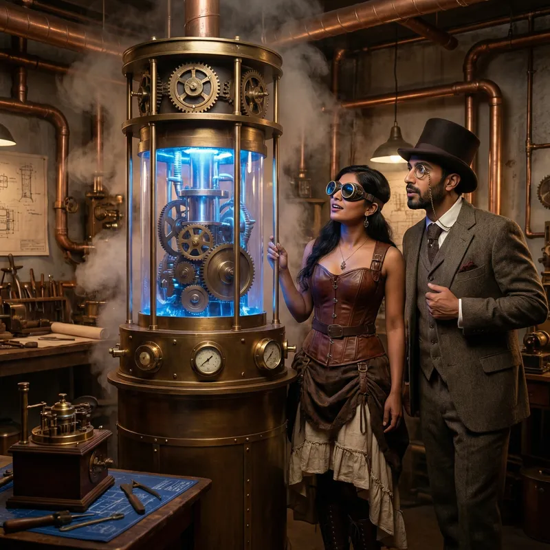 Time Travel Adventures: Steampunk Wonders Await