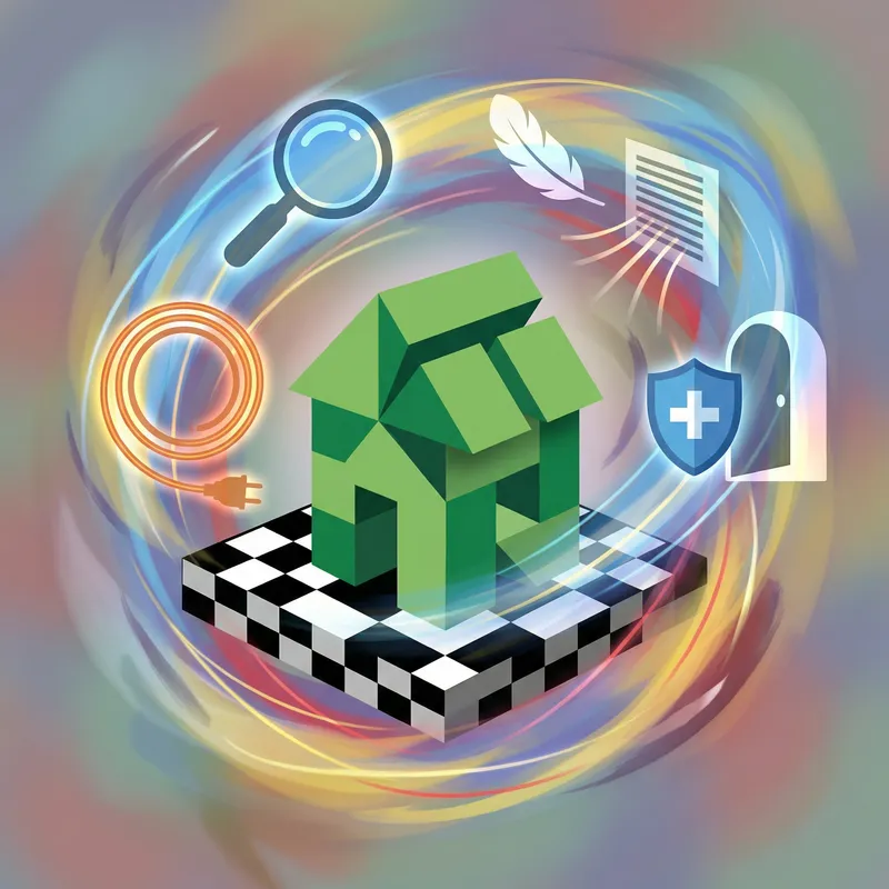 Abstract Home Inspection Visualization | Expert Inspectors Abstract Home Inspection Visualization | Expert Inspectors