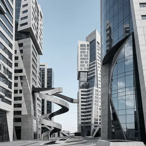 Modern Abstract Architecture: Sleek Designs & Shapes
