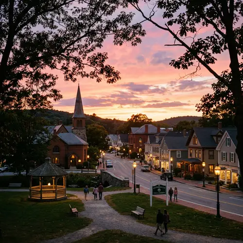 Tranquil Southborough Sunset Scenery