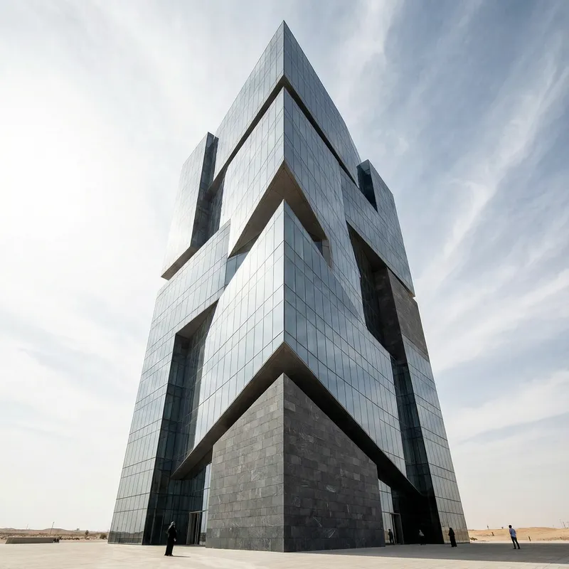 Modern Abstract Architecture: A New Dimension