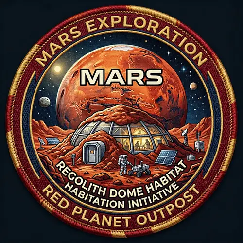 Mars Pneumatic Structure Logo Design