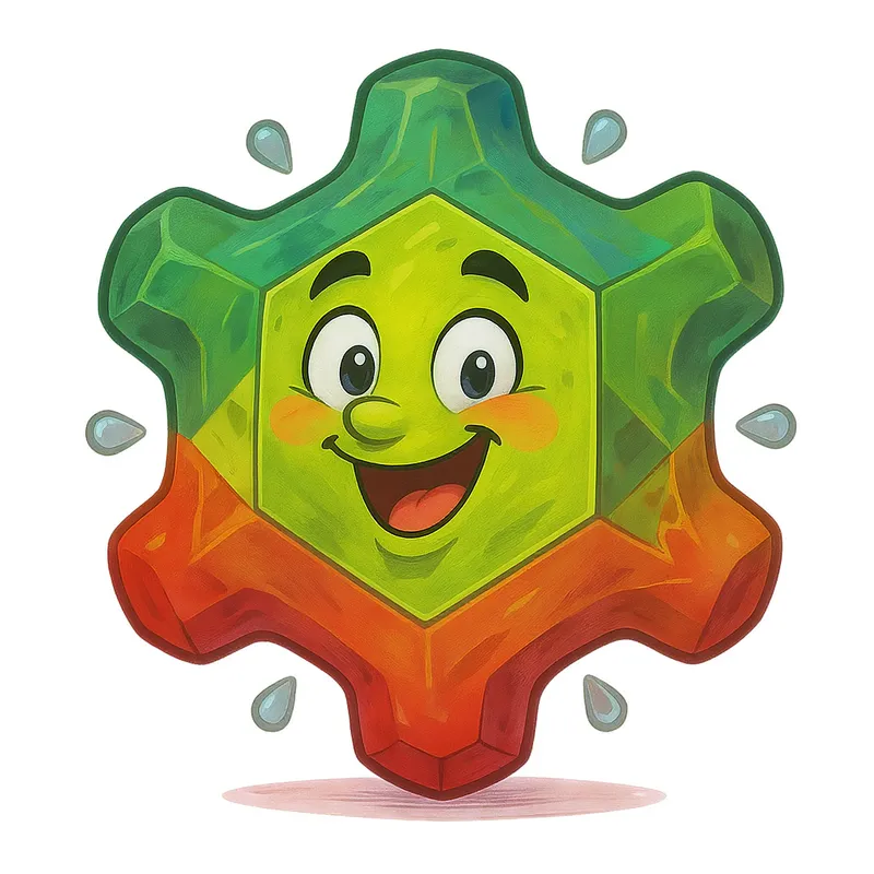 Fun Alkane Molecule Illustration for Students