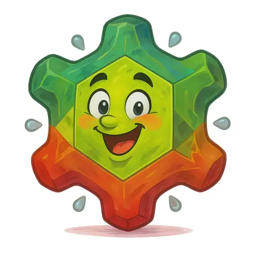 Fun Alkane Molecule Illustration for Students