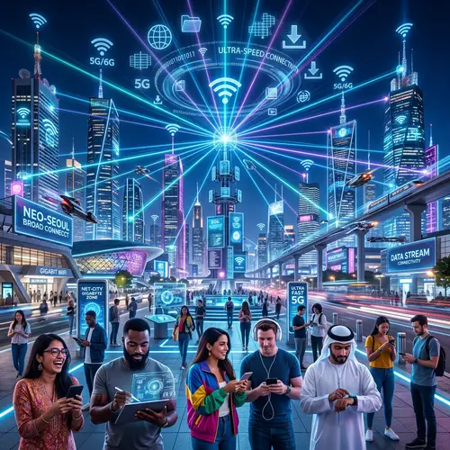 Futuristic Wifi Technology in Diverse Smart City | 5G Connectivity