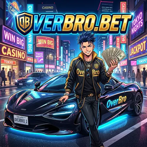 Anime Guy with Money and Car | OverBro.bet