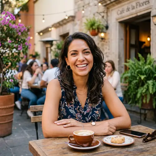 Attractive Hispanic Woman in Her 30s