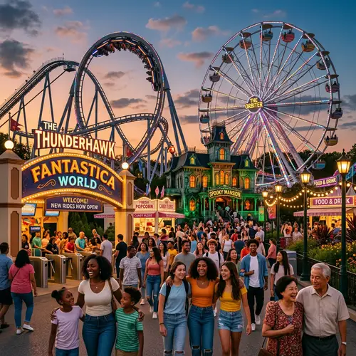 Exciting Amusement Park with New Rides | Fun for All Ages