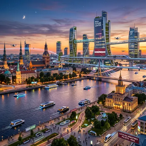 Explore the Futuristic City of Latvia