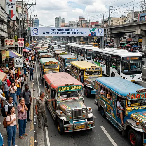 Jeepney Phase-Out Event in the Philippines: Symbolizing Change