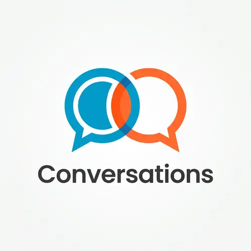 Conversations Logo Design: Modern & Dynamic