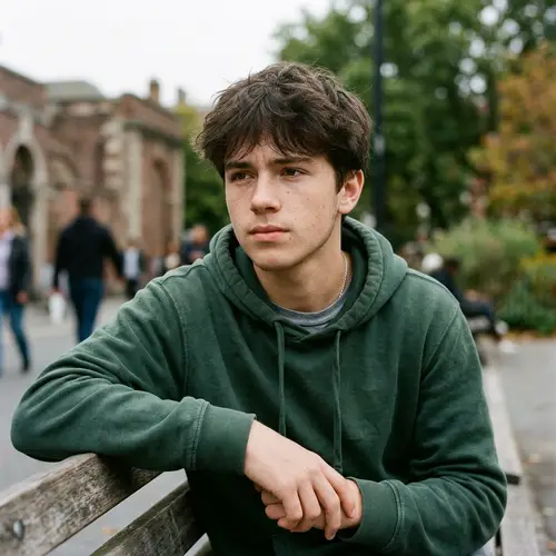 Hyper Realistic Masculine Teenage Boy