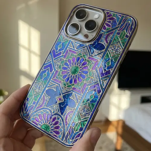 Colorful Geometric Pattern Mobile Phone Cover | Buy Online