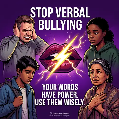 Stop Verbal Bullying – Your Words Have Power