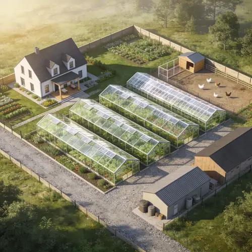 Stunning 2,500 sqm Modern Farm Layout Design