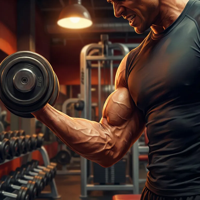 Hyper-Realistic Athletic Digital Art