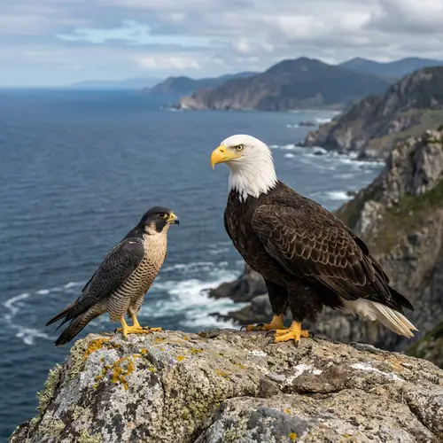 Peregrine Falcon & Bald Eagle: Nature's Icons