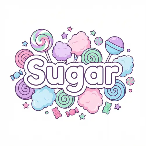 Dreamy Logo Design for Sugar | Playful Branding