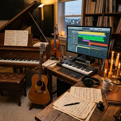 Passion for Music and Composition: Creative Harmony