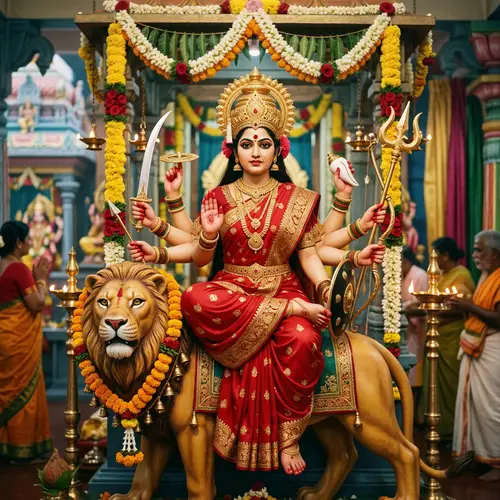 God Durgamma: Symbol of Strength and Power