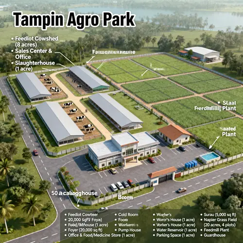 Tampin Agro Park: Feedlot Cattle Project Overview
