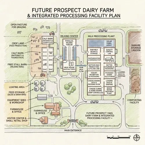 Your Future Dairy Farm Sketch Plan
