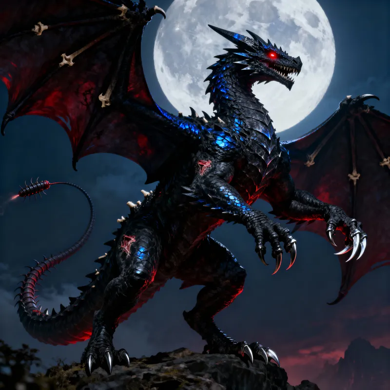 Draeivennath - The Venomous Alpha Wyrm