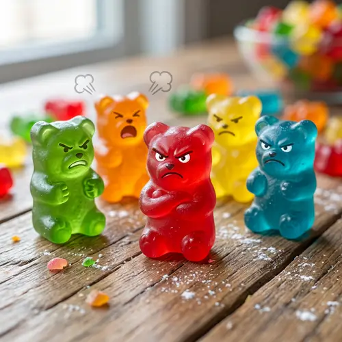 Angry Gummy Bears - Delicious and Colorful Treats