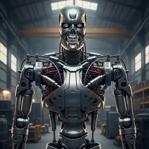 LX-100002 Terminator: Fully Robotic Humanoid