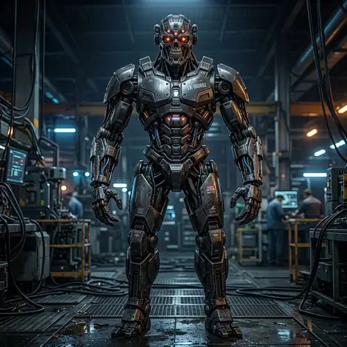 LX-100002 Terminator: Fully Robotic Humanoid