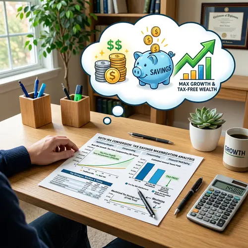 Maximize Roth IRA Conversion Tax Savings