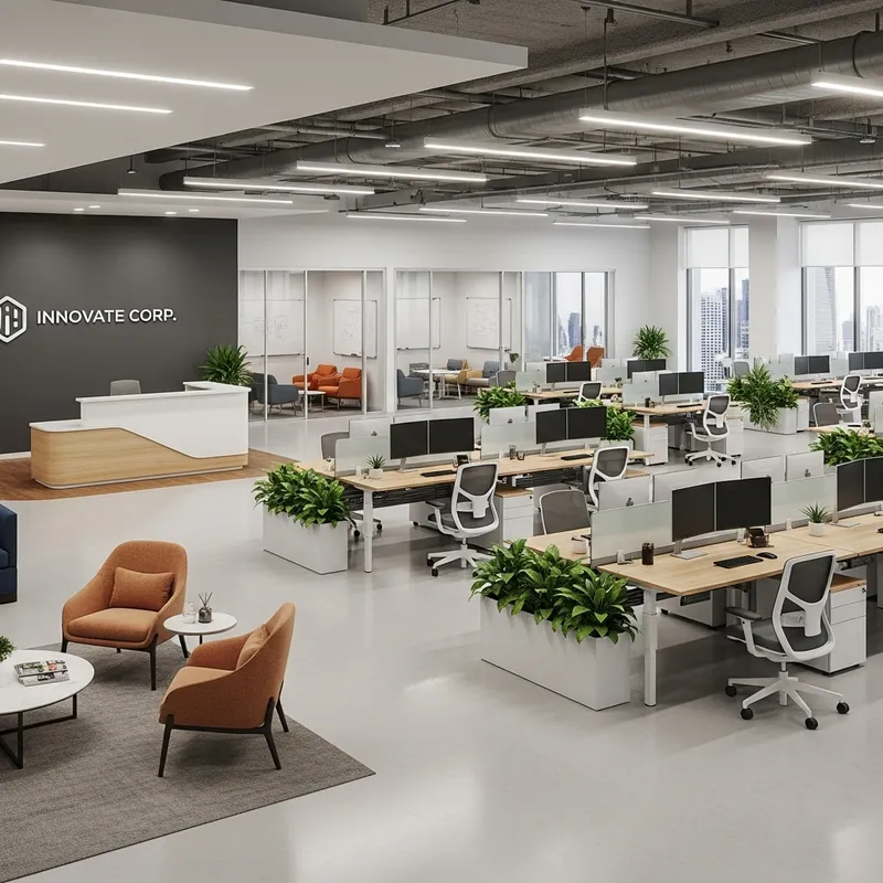 Modern Front Office Layout Ideas