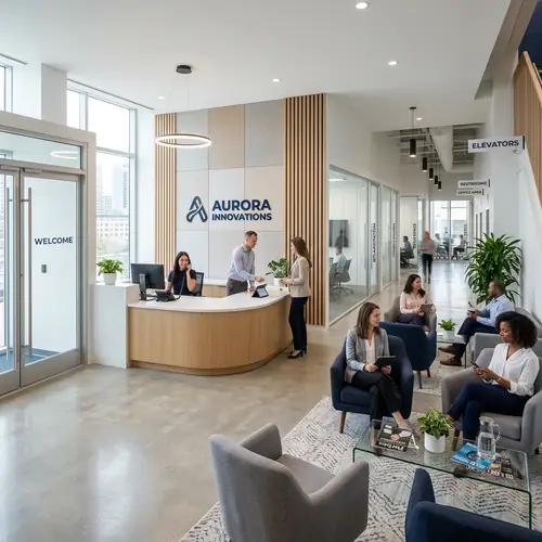Modern Front Office Layout Ideas