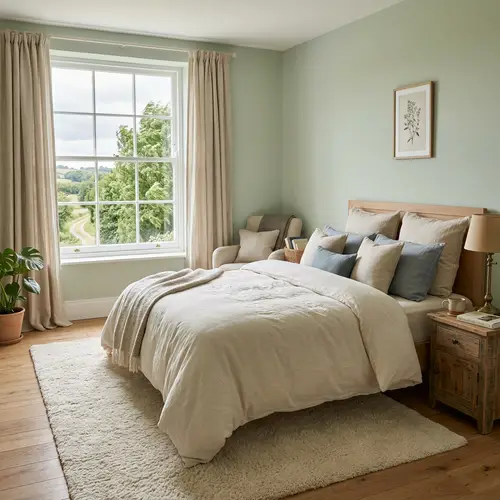 Tranquil Bedroom Decor | Serene Pastel Theme