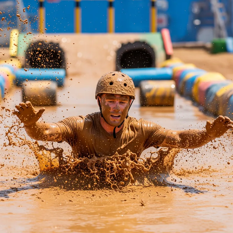 Wipeout Season 4: Driver's Ed Mud Pit Contestant