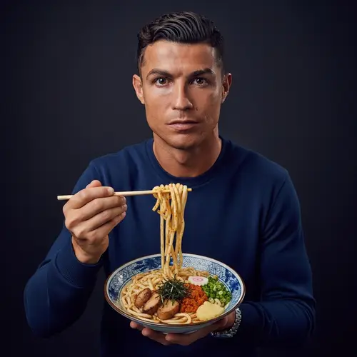 Ronaldo and Udon Noodles: A Unique Culinary Fusion