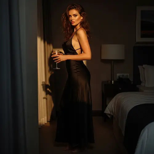 Mystical Beauty in Luxury Hotel Suite