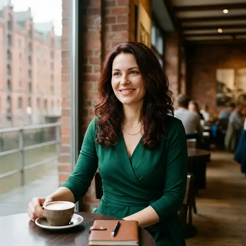 Elegant 40-Year-Old Woman from Hamburg