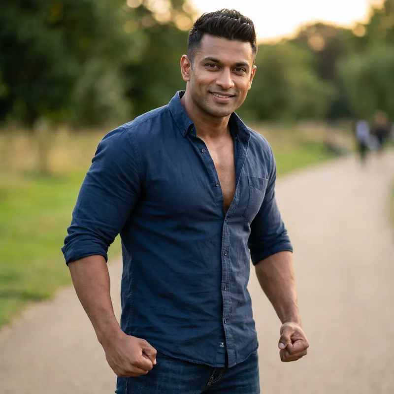 Handsome Muscular Man: Fitness and Style Handsome Muscular Man: Fitness and Style