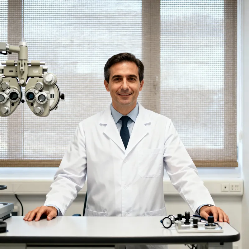 Eye Doctor Without Stethoscope