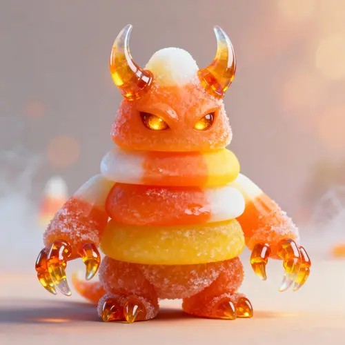 Candy Corn Demon: Sweet Halloween Horror
