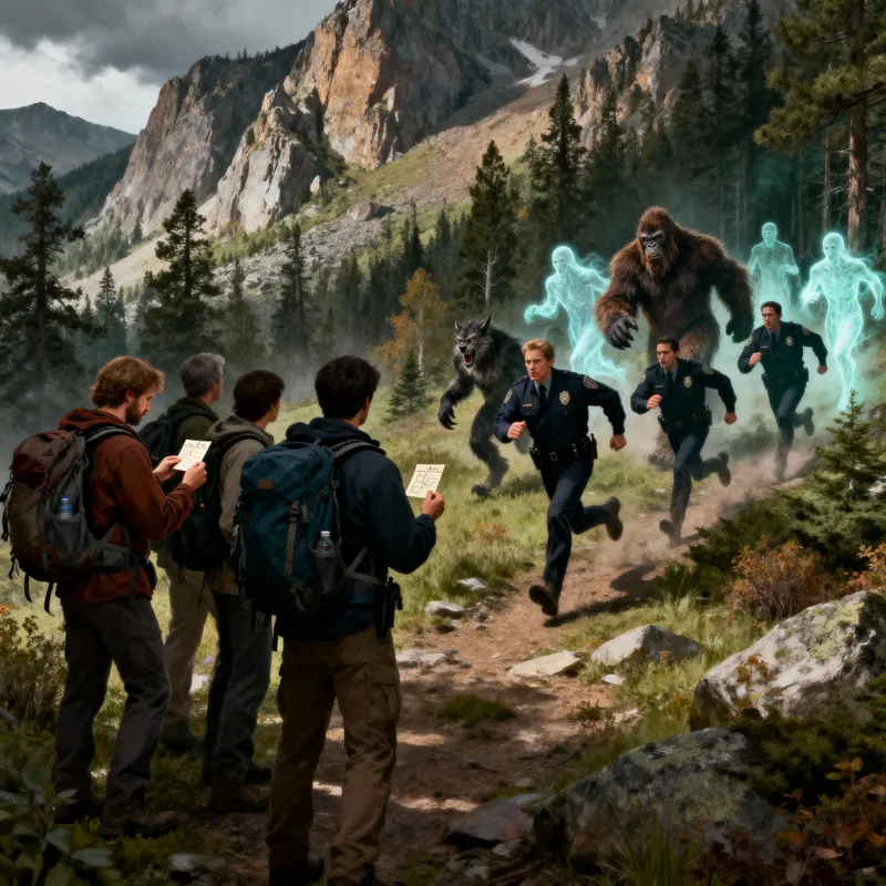 Frightening Encounters in the Rocky Mountains