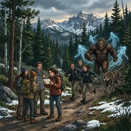 Frightening Encounters in the Rocky Mountains