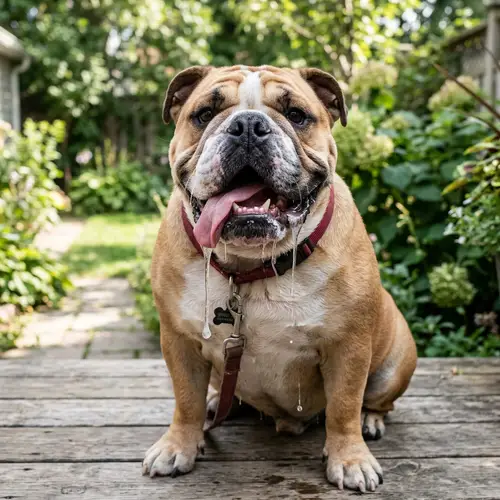 Cute Slobbery Bulldog Pictures and Facts
