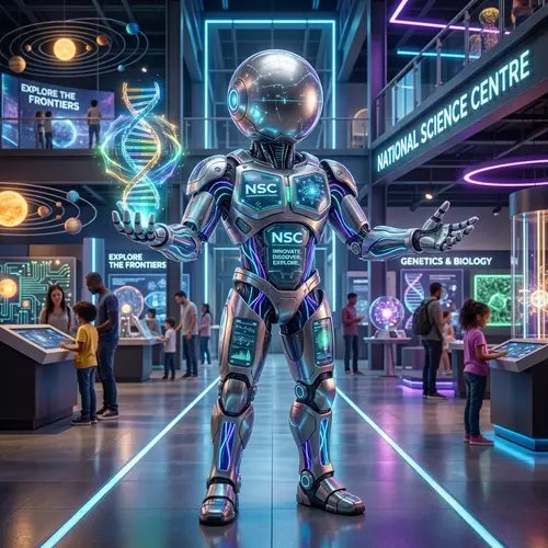 Futuristic Science Centre Mascot | National Innovations