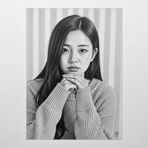 Detailed Pencil Drawing of Your Favorite Photo