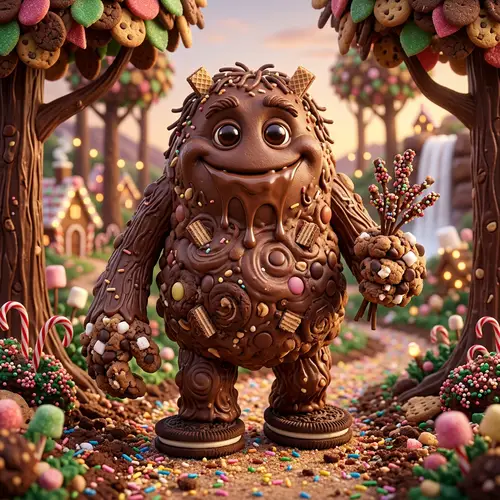 Chocolate Monster: A Sweet Fantasy Giant